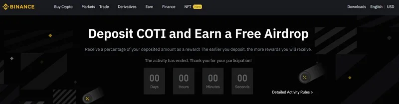 Binance Airdrop