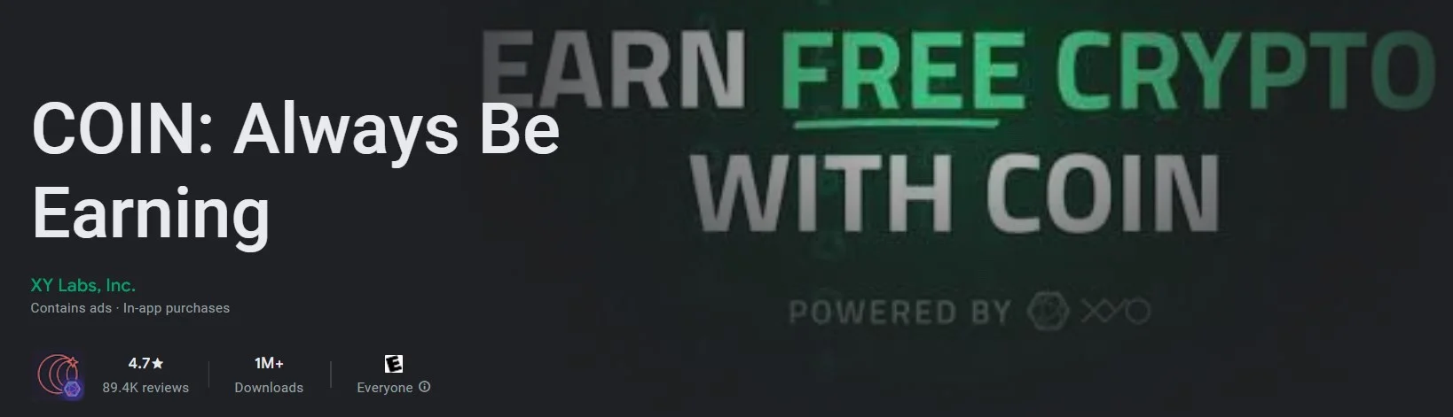 COIN Always Be Earning