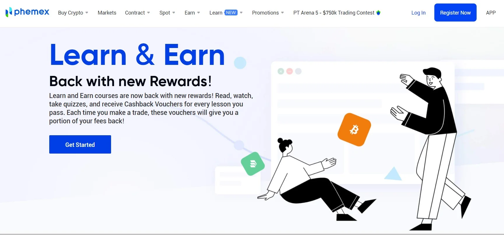 Phemex Learn and Earn
